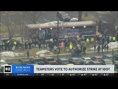 Teamsters authorize strike at Illinois Dept. of Transportation