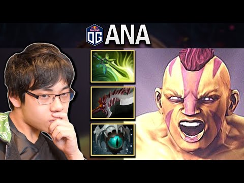 OG.ANA SMURF ANTI-MAGE WITH 1200 GPM - DOTA 2 7.28 GAMEPLAY