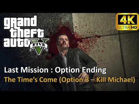 GTA 5 Story Mode – Last Mission 61 : The Time’s Come (Option Ending B – Kill Michael) | PS5 4K 60FPS
