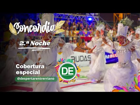 2ª Noche | Carnaval de Concordia 2026 En Vivo | Cobertura Especial DE