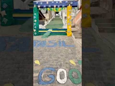 SUBIDA DO CRUZEIRO DE SANTA CRUZ . FÉ QUE MOVE MONTANHA E PERNA 🙏⛰️