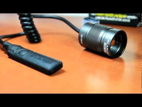 video-Klarus ED-10 tlakový spínač