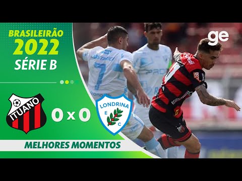 Gols e lances de Ituano x Londrina