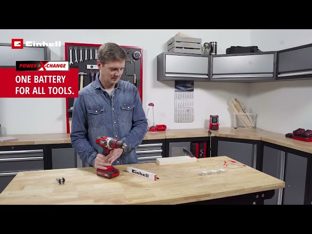 Einhell TE-CD 18/48 Li-i Kit 18V Li-Ion accu klopboor- /schroefmachine set (2x 2,0Ah accu) in koffer-image