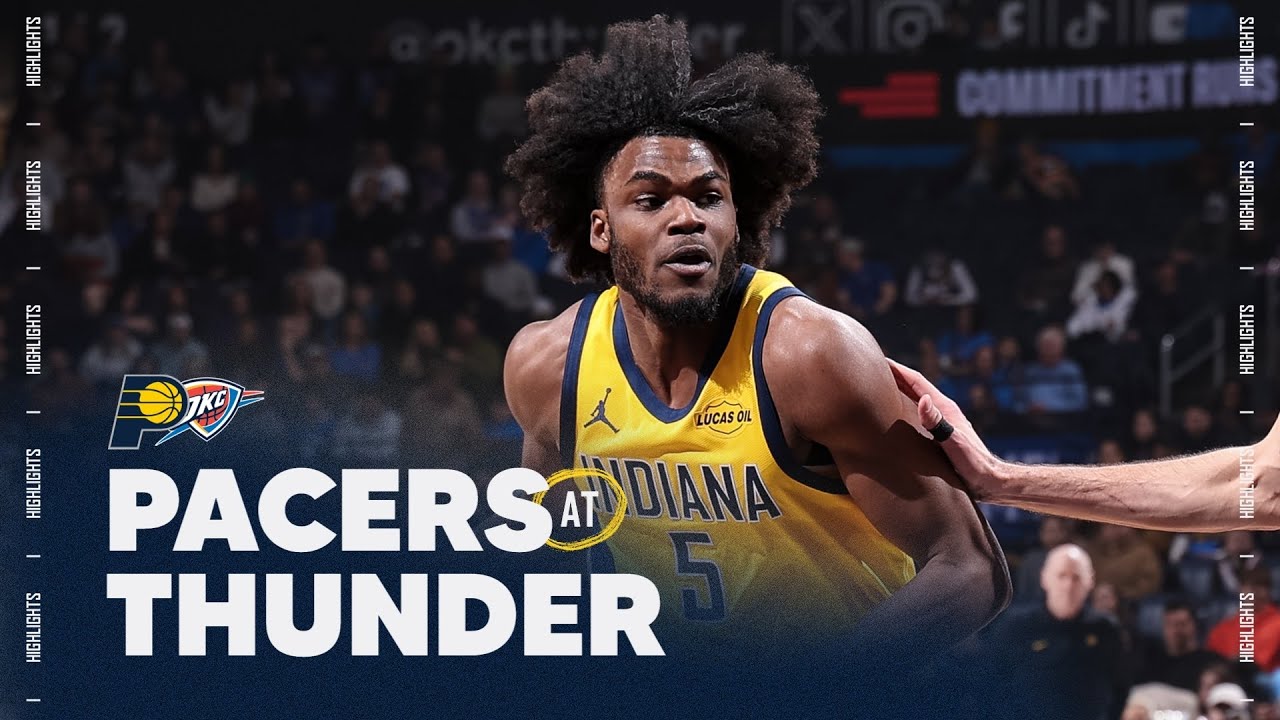 Jarace Walker CAREER NIGHT, Andrew Nembhard Runs Floor in Win at OKC | Full Game Highlights