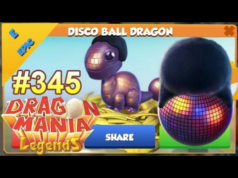 Disco Ball Dragon Hatching (Enchantment Dragon) - Dragon Mania Legends #345
