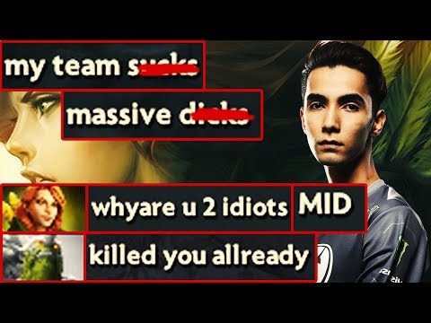 Evil Geniuses Sumail Windranger & Skywrath Mage Mid Practice For Ti8 Dota 2 Update 7.18
