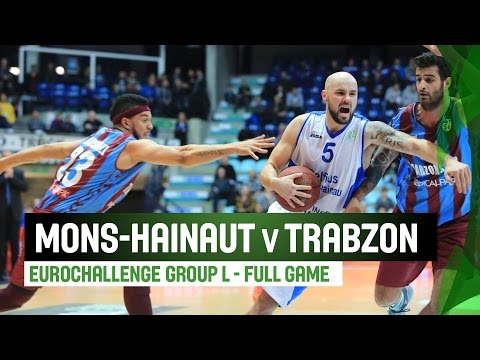 Mons-Hainaut (BEL) v Trabzonspor Medical Park (TUR) – Full Game – Last 16 – 2014-15 EuroChallenge