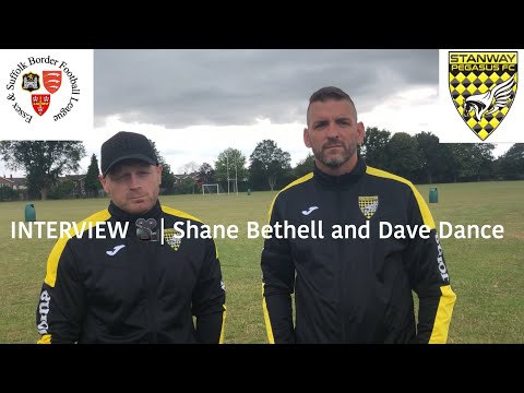 INTERVIEW - Dave Dance & Shane Bethell - Stanway Pegasus Res - Post Match Interview v Brantham Ath