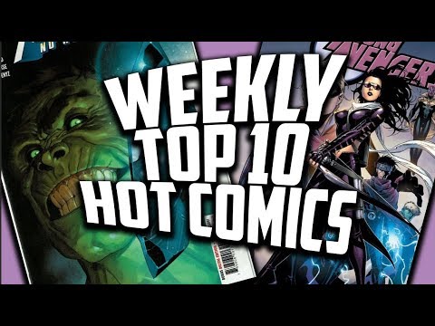 Hot Top 10 Comic Books On The Rise - MARCH (Week 3) 2019