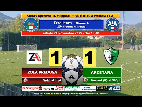 Zola Predosa - Arcetana 1-1