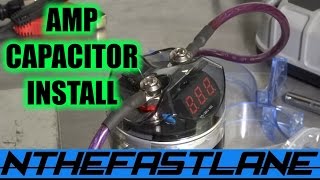 ▶️Amplifier Capacitor Installation "How To"⚡