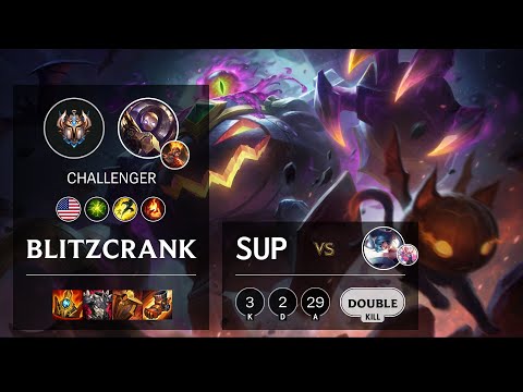 Blitzcrank Support vs Sona - NA Challenger Patch 11.3
