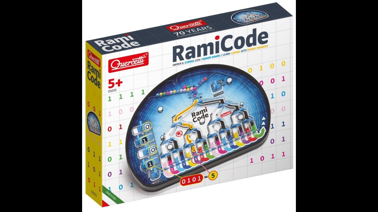 Quercetti Rami Code Binary Coding Game