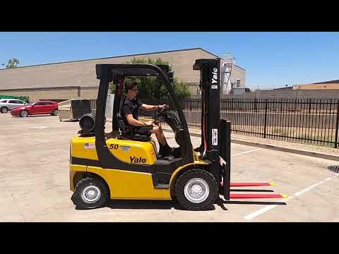 YALE GLP050VX 5,000lb LP (Propane) #492J - Forklift for Sale