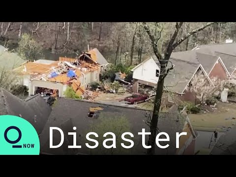Tornado Rips Off Roofs, Flattens Homes in Alabama