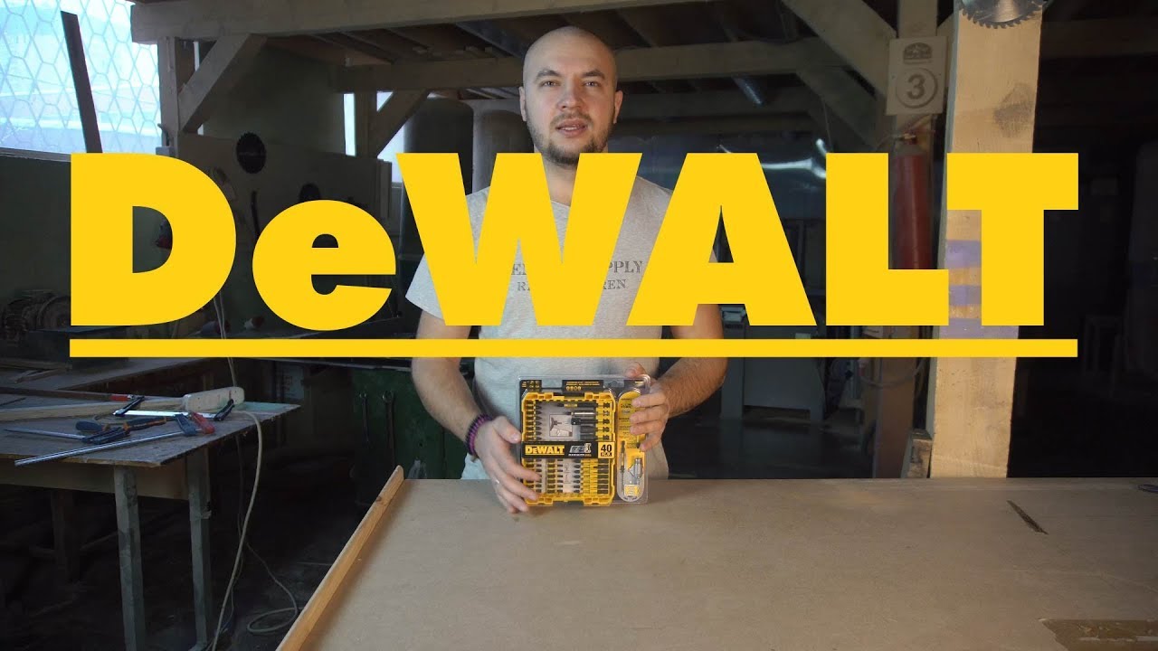 Bộ mũi vít 40 chi tiết DeWalt DWA2T40IR