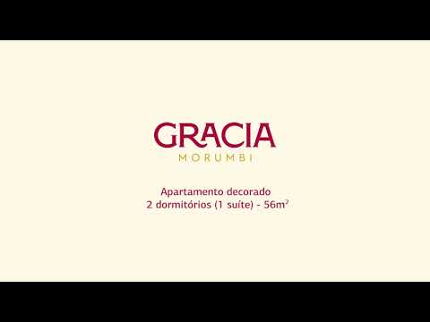 Gracia Morumbi - apartamento decorado de 56m2
