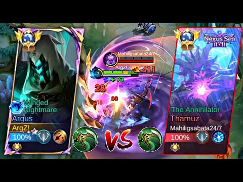 I FINALLY MET THAMUZ NEXUS SEA 11.11 "THE ANNIHILATOR" SKIN 😈 ARGUS VS THAMUZ (who will win)