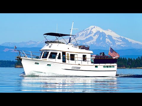 FULL TOUR of our Completely TRANSFORMED $100 Boat | 1978 DeFever 43' Trawler