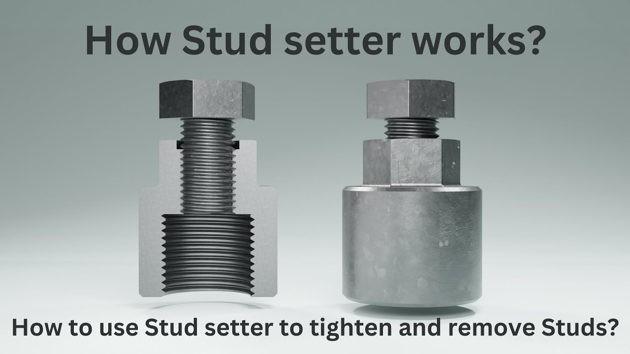 What is a Stud setter? How it can be used to tighten and remove Studs from an engine entablature?
