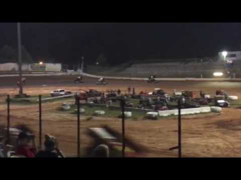 Southern United Sprints at Gator Motorplex A-Main Feature 9/3/16 