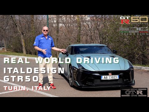 Thumbnail for we drive flat out in a 1 million € Italdesign GTR50.  #nismo #italdesign #r35gtr by Italdesign