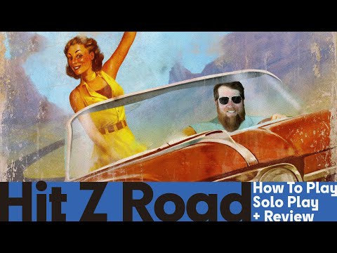 Hit Z Road - How to Play, Solo Playthrough & Review