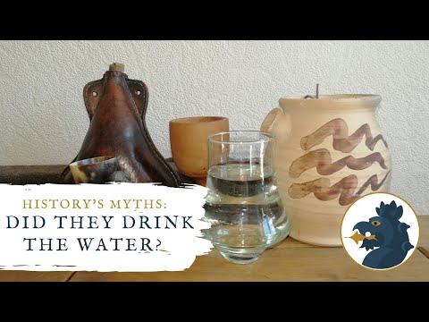 History's myths, legends, and lies: did people drink water?