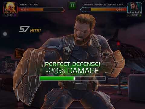 Act 6.3.6 Captain America (Infinity War) boss take down+ Small crystal Opening!