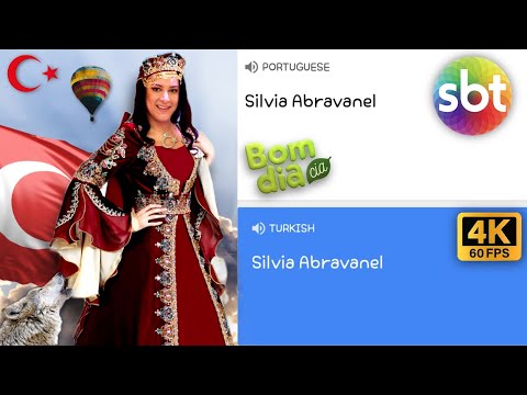 Silvia Abravanel in different languages meme