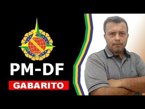 PM DF 2023 - Soldado - Gabarito Extraoficial Correção prova