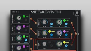 MegaSynth� Turn your guitar into a synthesizer motuTV  motuTV