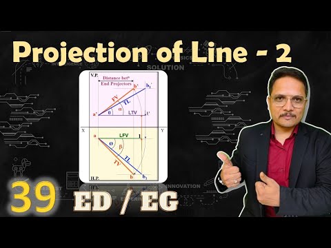 2 Projection of Line in Engineering Drawing Projection
