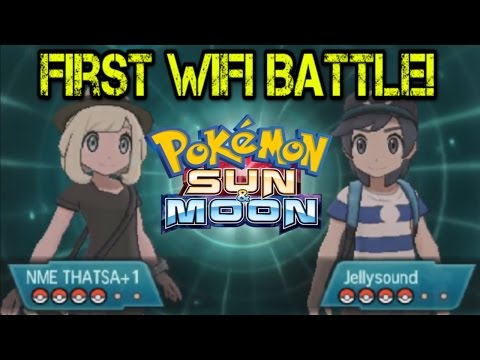 Pokemon Sun and Moon VGC 2017 Battle #1 FIRST WIFI BATTLE