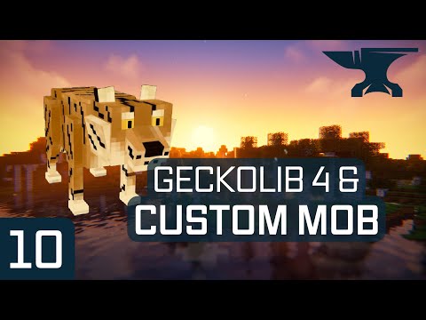 Minecraft 1.19.4 - Forge Modding Tutorial: Geckolib4 - Custom Mob | #10