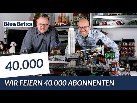 40,000 subscribers on the BlueBrixx channel – a reason to celebrate!