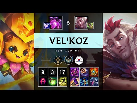 Vel'Koz Support vs Rakan - KR Challenger Patch 25.08