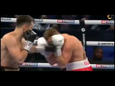 Anthony Fowler disrespect Lukasz Maciec with a Brutal Punch's to the face | Replay in Slow Mo