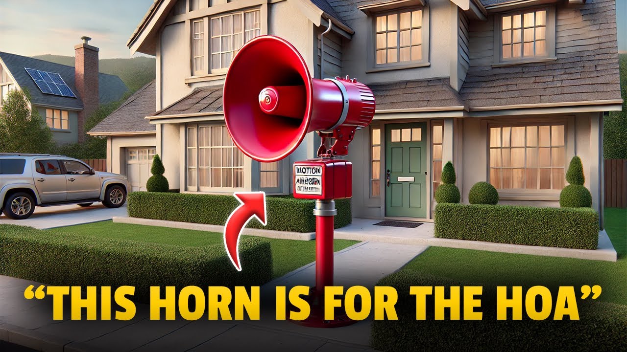 Karen Reported My Dog for Barking, So I Installed a Motion Activated Airhorn!