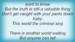 Crowded House - Anyone Can Tell Lyrics