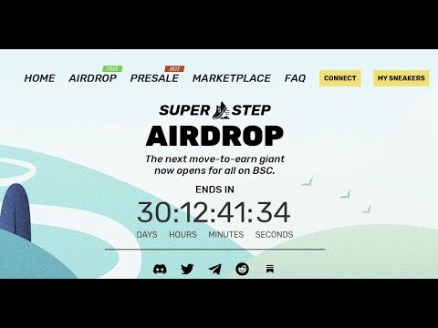 SUPER STEP ПРОВОДИТ AIRDROP РАЗДАЮТ 1000 #GMT и NFT КРОССОВКИ