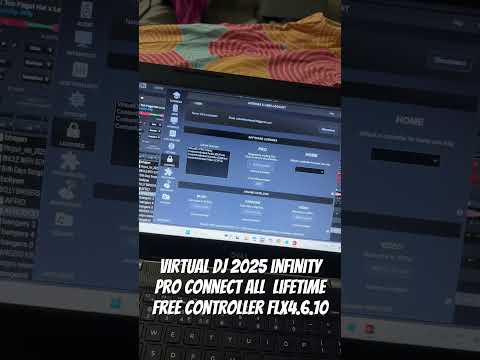 Virtual dj 2025 infinity pro connect all  lifetime  free controller flx4.6.10