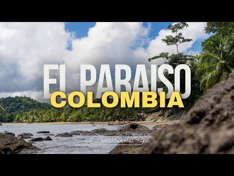 El lugar MAS INCREIBLE DE COLOMBIA |Bahía Solano: Ballenas, selva y mar | 🇨🇴