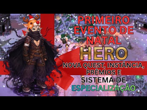 HERO - TUDO sobre o 1º EVENTO de NATAL, Sistema de ESPECIALIZAÇÃO e MAIS!