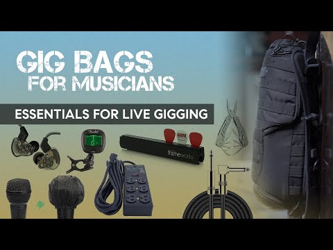 Must-Have Gig Bag Essentials for Musicians 🎶 | Be Prepared for Any Venue! 🎤
