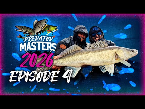 4 HOURS & A LOT OF ZANDERS – PredatorMasters 2026 | Episode 4