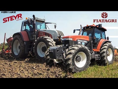 A-G New Holland G260 & Ripper Passardi | Steyr 170 CVT & Kverneland Accord DA