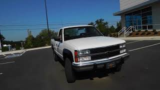 Video Thumbnail for 1992 Chevrolet Silverado 2500 4x4 Regular Cab
