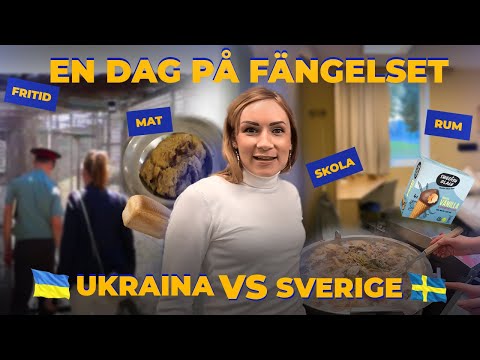 En dag på fängelset Ukraina VS Sverige Anstalten Skänninge